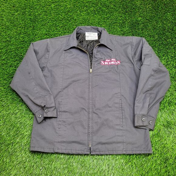 Aramark Skikos Utility Jacket Large 25x29 Quilted Lined Workwear - Picture 1 of 14